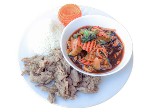 140. Chop-Suey mit Rindfleisch