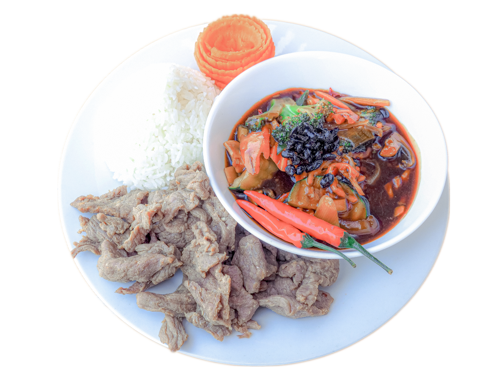 140b. Tau-Xi mit Rindfleisch