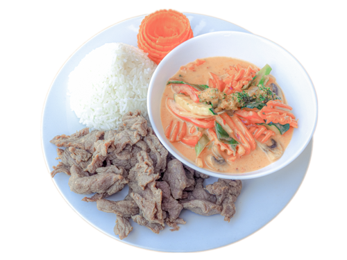 142. Rote-Thai-Curry mit Rindlfleisch