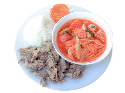 144. Süss-Sauer Sauce mit Rindfleisch (Hongkong-Art)