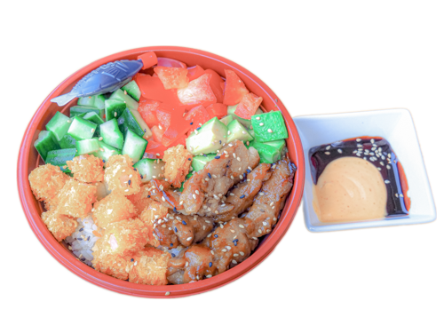 68. Yakitori Ebi Bowl